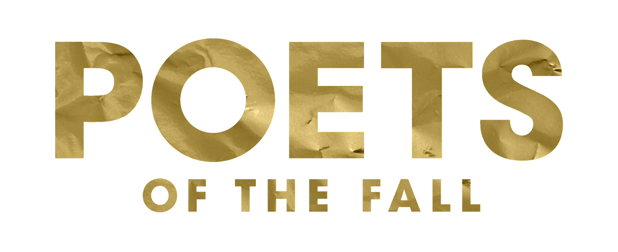 Poets of the Fall logo in gold